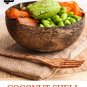 100Pcs Quality Coconut Shell Bowl 100% Eco Natural Halves Home Decor Free Ship