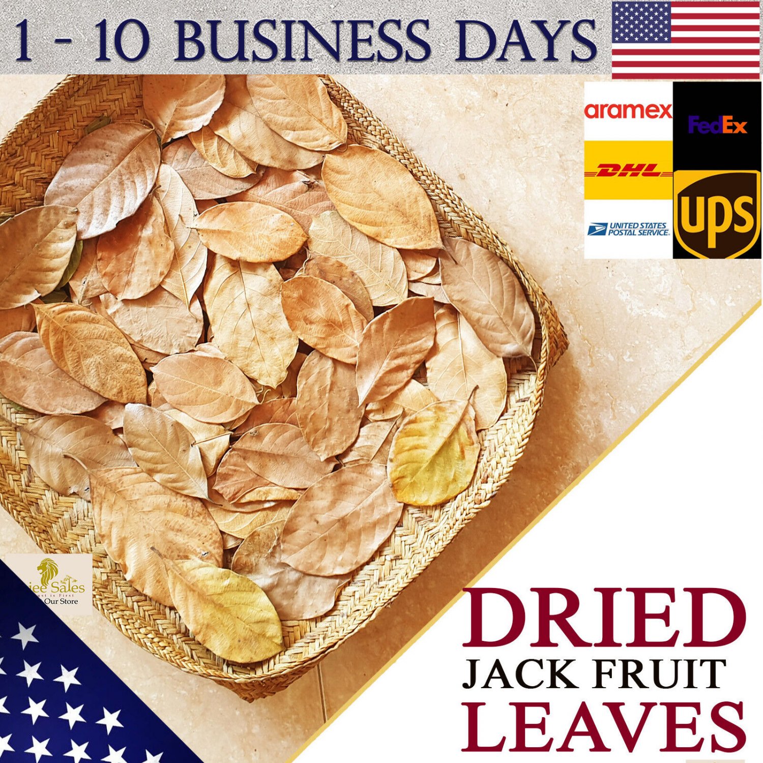 1.5 Kg Dried Jack fruit Leaves Biofilm Shrimp Betta fish Aquarium 1-10 US CANADA