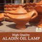Aladin Type Pure Classic Clay Lamp Separate Lid Home Vintage Decor Free Shipping