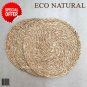 4PC Natural Table Mat Coaster Cane Handmade Eco Friendly Dining Vintage 2021