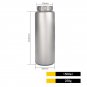 Pure Titanium Water Bottles Coffee Tea Flasks Portable Outdoor Camping Hiking Travel Gear EDC Tools