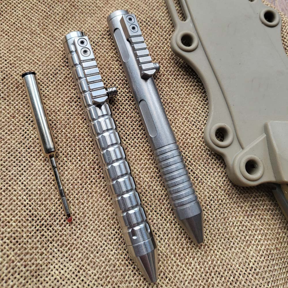 EDC Titanium Alloy Mini Tactical Pen With Collection