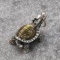 EDC 925 Silver with Brass Knife Beads Pendant - Your Essential Outdoor Companion!