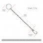 Short Chain Titanium Key Belt Buckle Titanium Alloy Key Waist Ring Outdoor Tool EDC