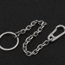 Short Chain Titanium Key Belt Buckle Titanium Alloy Key Waist Ring Outdoor Tool EDC