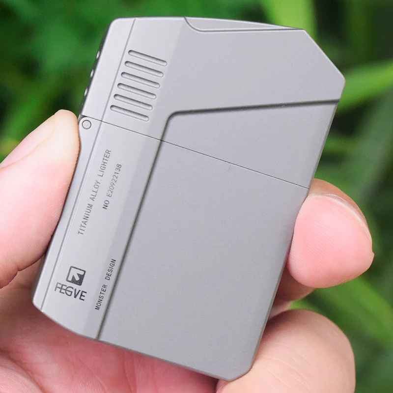 EDC Titanium Alloy Square Box Large Hinge Thick Shell for fuel insert