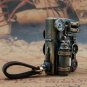 EDC Brass Square Box Large Hinge Thick Shell Windproof Gift Case for Lighter
