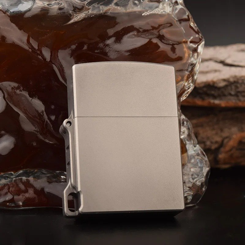 EDC Titanium Alloy Square Box Large Hinge Thick Shell for fuel insert