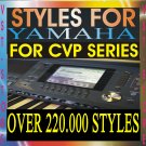 Styles For Yamaha Clavinova CVP-809 cvp-709 cvp-509 cvp-505 cvp-503 cvp-409 cvp-309 305 609 709