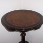 Antique George Hunzinger Black, Ebonized, and Walnut Circular Pedestal Table, ca. 1875