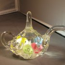 Signed Joe St. Clair Teapot Paperweight