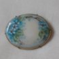 Antique Handpainted Brooch/Forget Me Nots