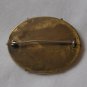 Antique Handpainted Brooch/Forget Me Nots