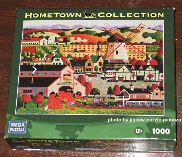 SOLD Hometown Collection 1000 Piece Jigsaw Puzzle Lot of 5 Heronim