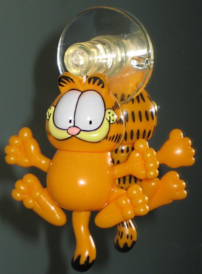 garfield suction cup window