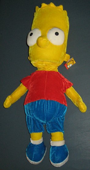 giant bart simpson plush