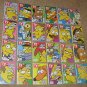 The 24 Secret Stars of The Simpsons - TV Guide Magazine - Complete Set of Twenty Four