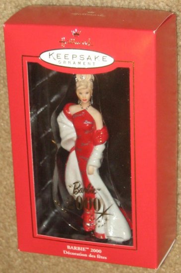 wedding day barbie ornament