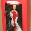 Hallmark Keepsake Christmas Ornament Porcelain Barbie 2000 Wedding Day Fashion Minis