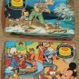 Bantam Pocket Picture Jigsaw Puzzle Lot of 2 Pinocchio Mickey Mouse Disney Jaymar Vintage