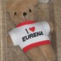 I Love Eureka Plush Teddy Bear - No Dirt - Vacuum Cleaner