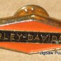Harley Davidson Motorcycles Lapel Pins - Lot of 2 - Wings - #1 - Orange Shield