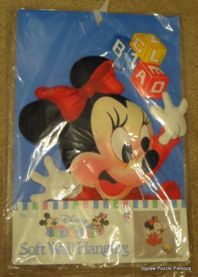Disney Babies Minnie Mouse Soft Wall Hanging - Nursery Decor - Dolly Inc - No. 123 - NEW