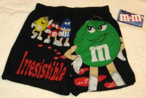 m&m boxers shorts