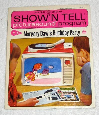 Margery Daw's Birthday Party 1967 General Electric Show'N Tell Picturesound Program Record ST-203
