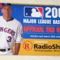 2002 Major League Baseball Official Fan Guide and Schedule Radio Shack Alex Rodriguez A-Rod