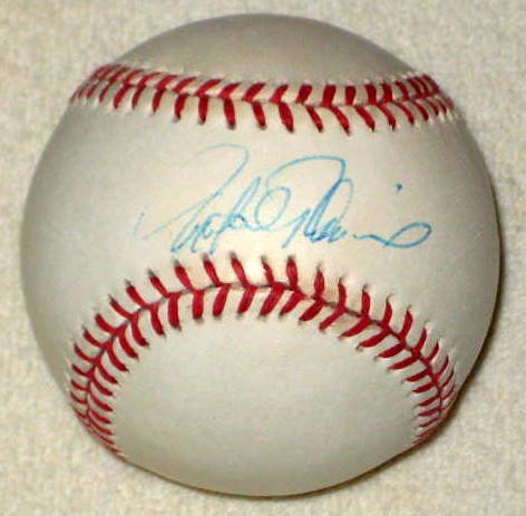 Rafael Palmeiro Autographed American League Baseball Sweet Spot Texas Rangers