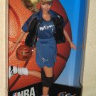 NBA Barbie Washington Wizards Doll Blonde 20696 Basketball Mattel Authentic Team Uniform NIB