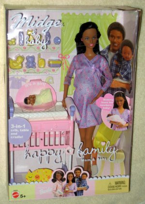 black pregnant barbie