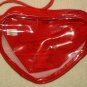 Snoopy Woodstock Vinyl Heart Shaped Shoulder Bag Purse Pocketbook Valentine Peanuts Gang Whitman's