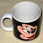 Mickey Minnie Mouse Coffee Mug Lot Face Ceramic Black Applause 33420 Through the Years Blue Disney