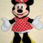 Plush 7 Inch Minnie Mouse Beanbag Doll Applause Bean Bag Walt Disney