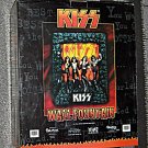 KISS Destroyer Wall Fountain Water Gene Simmons Paul Stanley Ace Frehley Peter Criss Cast Resin NIB