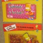 Simpsons 3D Rubber Plaque Lot of 5 Homer Bart Genius At Work Devil Keep Out Quiet 2001 2002