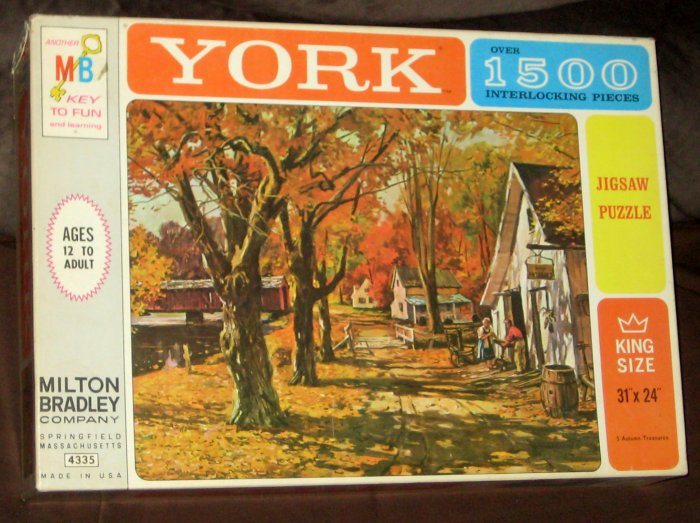 crafts new milton c Jigsaw Puzzle 4335 1500 SOLD Piece Autumn Treasures York 5