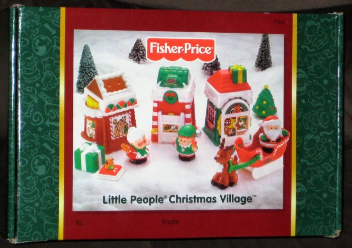 fisher price christmas village