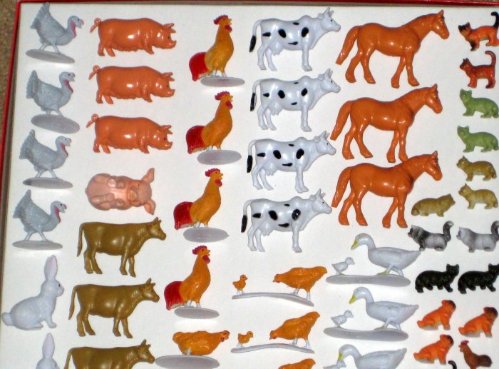 toy farm animals ebay