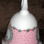 Precious Moments Tie-Dings of Joy Ceramic Bell with Handle Christmas Holiday Enesco 1992 Sam Butcher