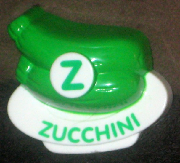 VTech ABC Food Fun Replacement Letter Z Green Zucchini Magnetic Refrigerator