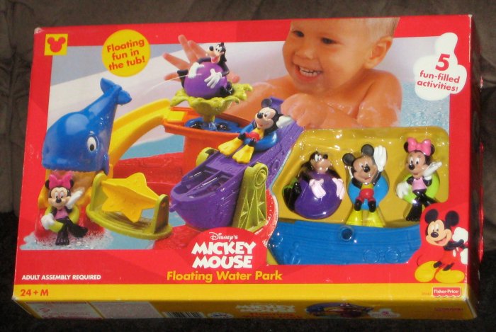 mickey mouse bathtub toys