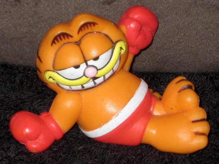 Garfield the Cat PVC Figure Figurine Lot Odie the Dog Paws Jim Davis Cartoon Character