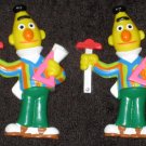 Sesame Street Lapel Pin Lot of 4 Bert Ernie Cookie Monster Muppets CTW Applause Jim Henson