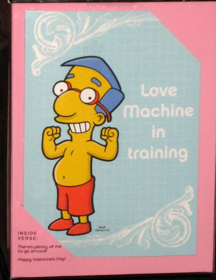 SOLD tHE Simpsons Valentine Cards Mailable Envelopes 4 Designs 2006 ...