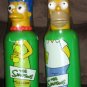 The Simpsons CC Lemon Bottle Cooler Lot of 2 Homer Marge Simpson 2001 SEALED Fox TV