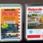 German Cars Card Game Lot Superautos Rekorde Schnelle PKW's Formel 1 Top Trumpf Penny FX Schmid