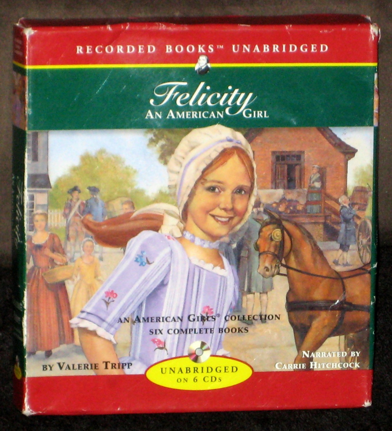 Felicity An American Girl Recorded Books on CD Girls Collection Unabridged